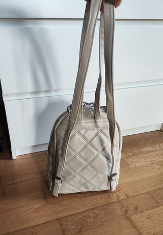 Mochila polipiel beige - Stradivarius