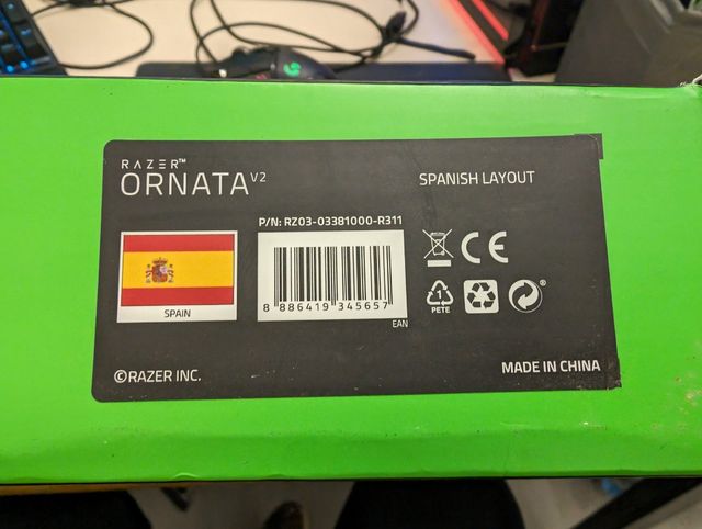 Teclado Razer ORNATA V2