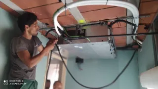 Instalador de aire acondicionado split y conductos