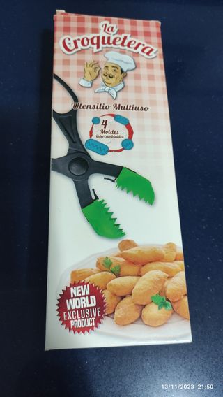 Moldeador croquetas
