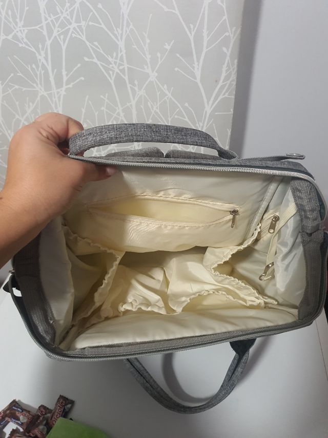 Mochila pañalera bebes