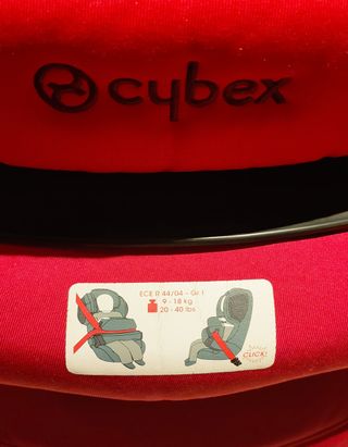 SILLA DE AUTO JUNO 2-FIX 9M+ GRUPO 1 CYBEX