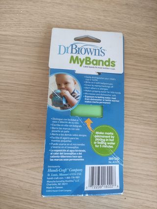 Pulsera mybands silicona dr browns my band
