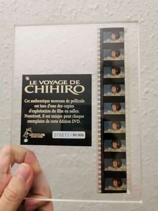 El Viaje de Chihiro DVD + Film EX