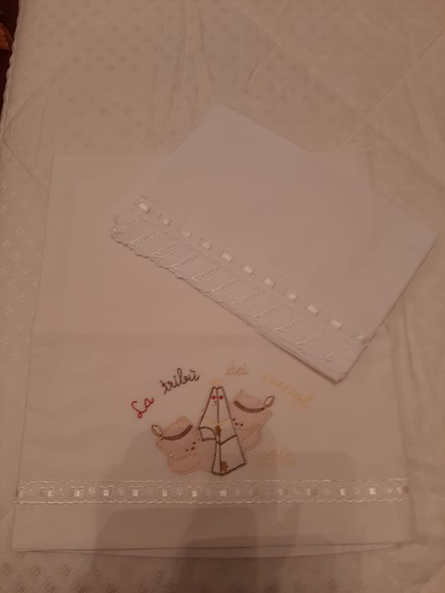 Set lenzuola bambini per culla.