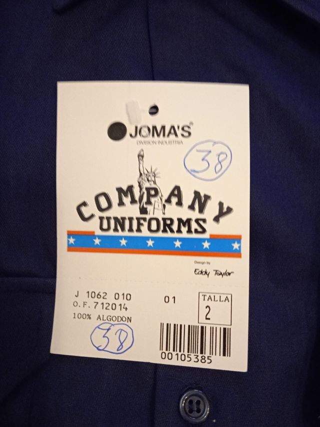 CAMISAS DE TRABAJO SIN ESTRENAR