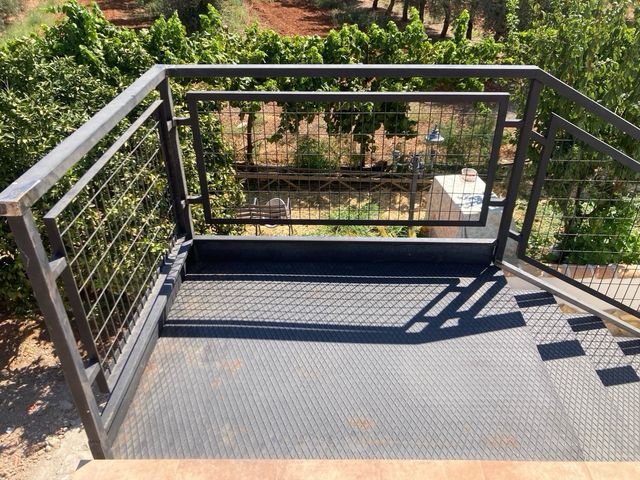 escalera metalica