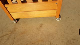 Lettino FOPPAPEDRETTI in legno ciliegio