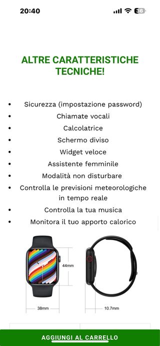 orologio smartwacth pro