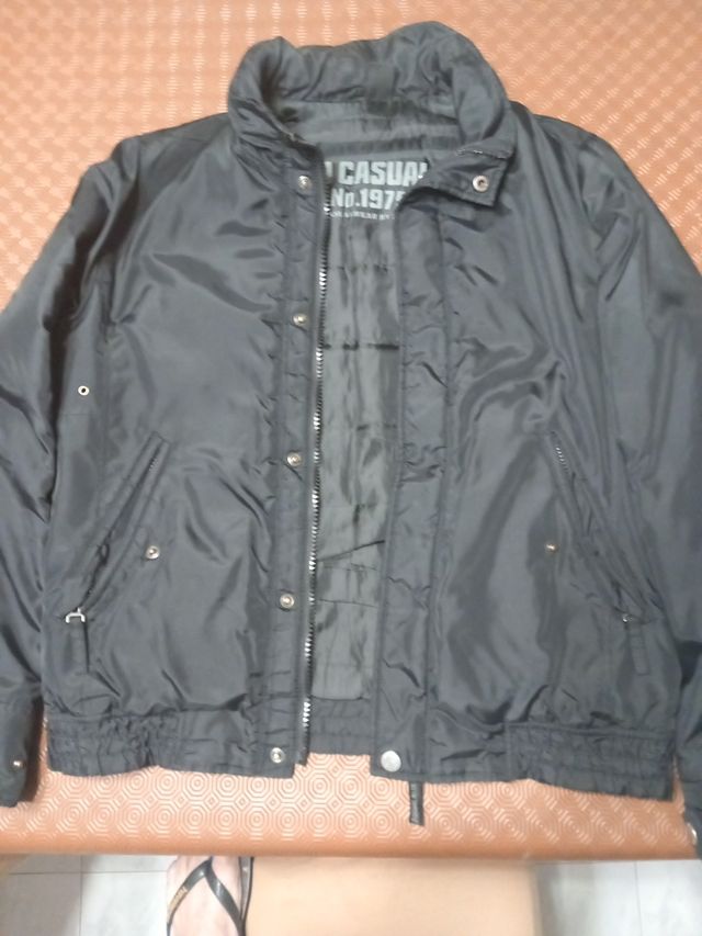 Giubbino Zara col. Nero tg. M impermeabile