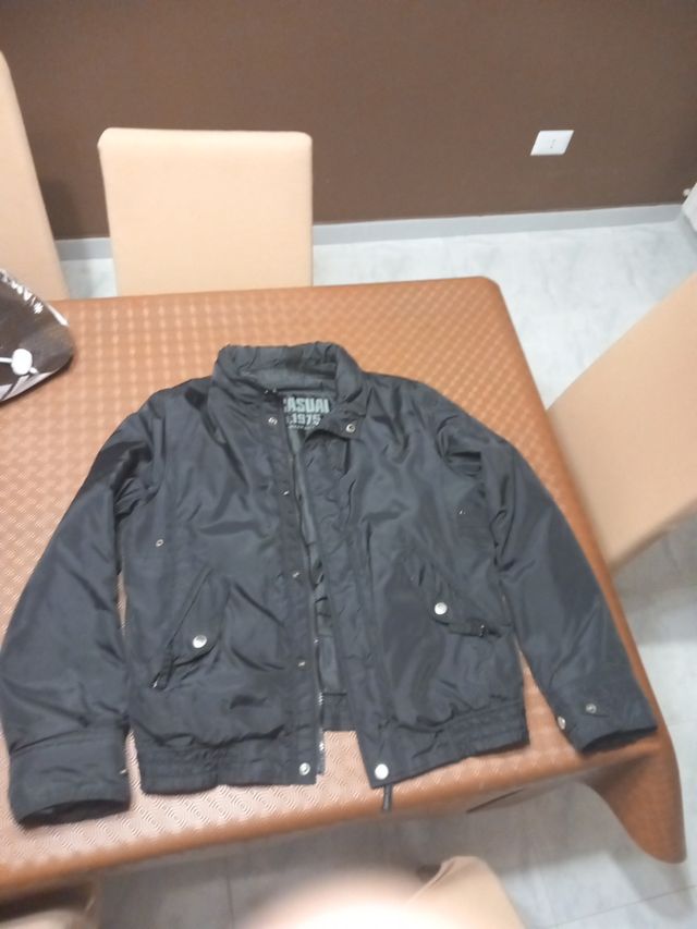 Giubbino Zara col. Nero tg. M impermeabile