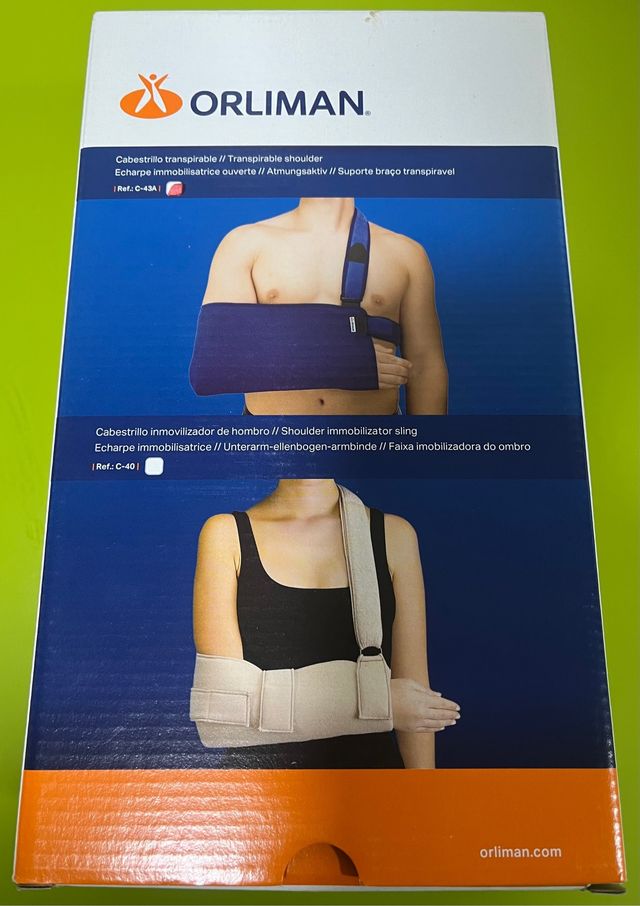 cabestrillo hombro izquierdo