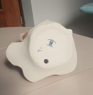 Figura porcelana decorada