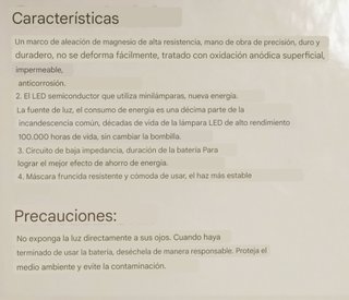 Linterna ideal pesca