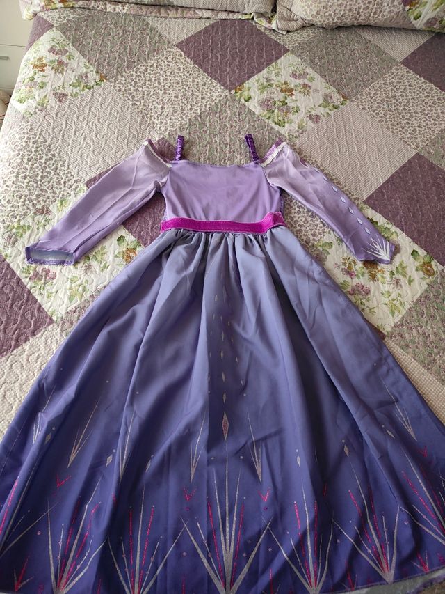 DISFRAZ ELSA FEOZEN COMO NUEVO