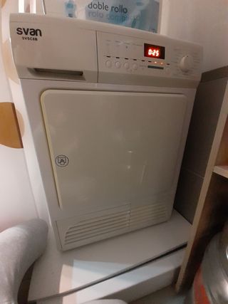 Secadora svan svsc8B. 8kilos. Peso Neto 40,5 kg.