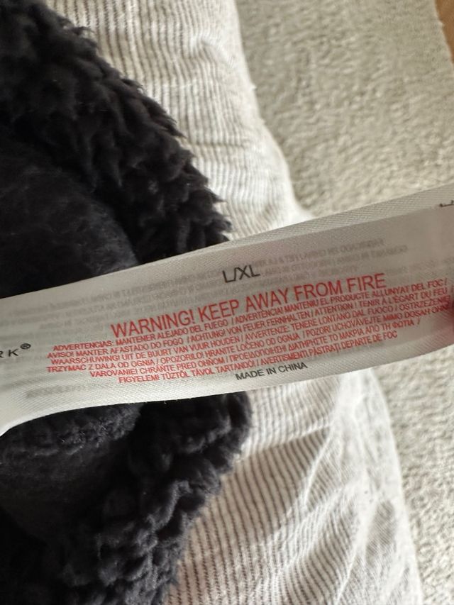 Bata de casa tejido polar Primark nueva 