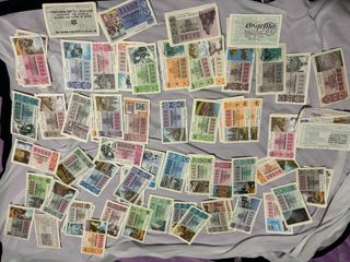 Decimos lotería nacional antiguos