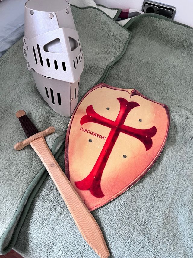 Conjunto de armadura madera