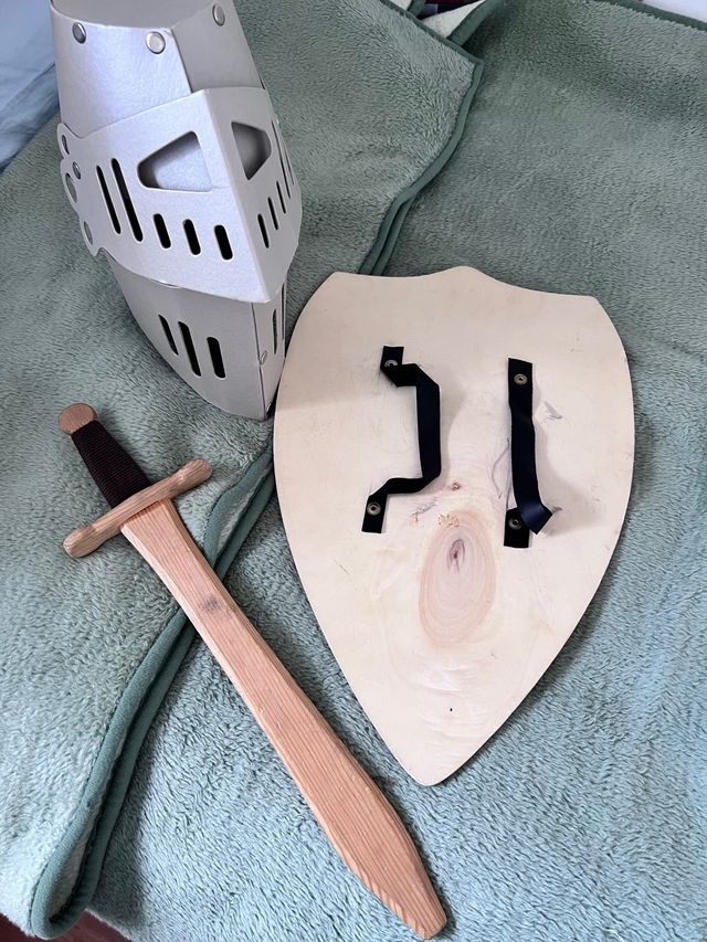 Conjunto de armadura madera