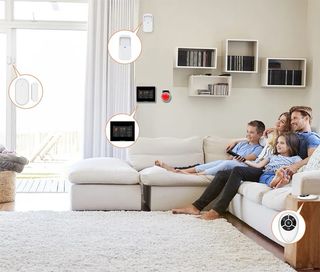 Antifurto per Casa , 4g  wifi app Alexa Senza fili