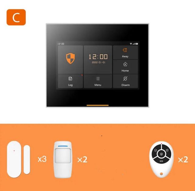 Antifurto per Casa , 4g  wifi app Alexa Senza fili