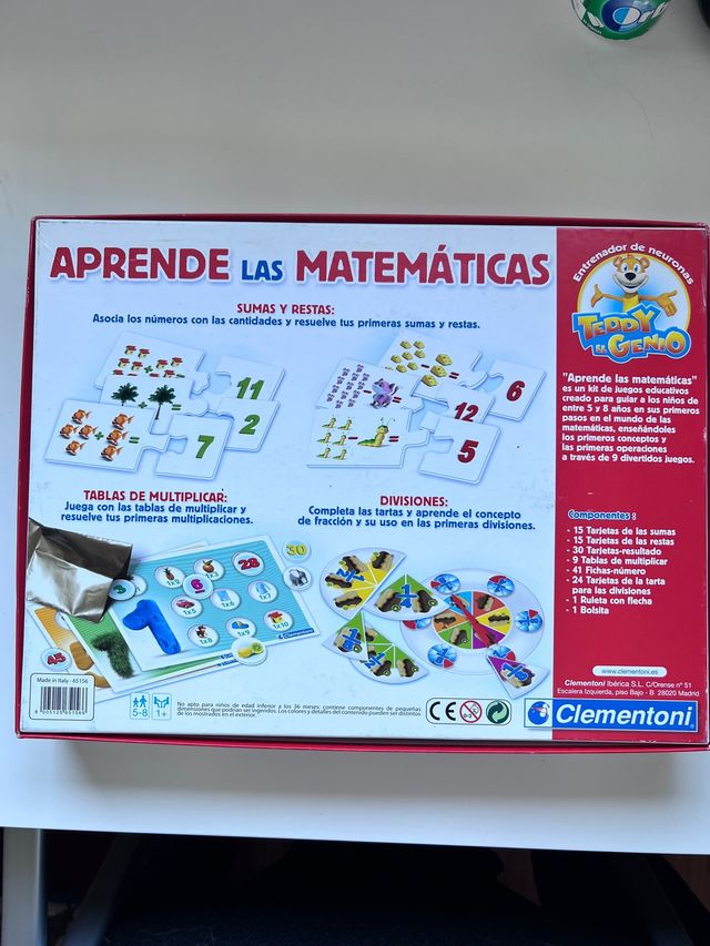 Juego Aprende las matemáticas