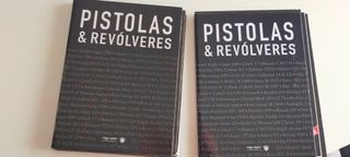 27 Miniaturas de Pistolas Colecionáveis com livros