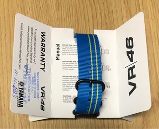 Reloj edicion Valentino Rossi Yamaha Team.