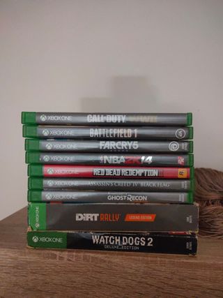 Xbox one 500 gb y juegos