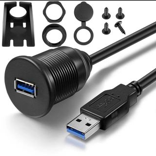 Adaptador USB de montaje salpicadero