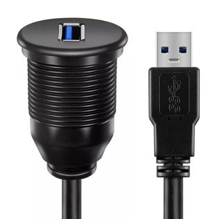 Adaptador USB de montaje salpicadero