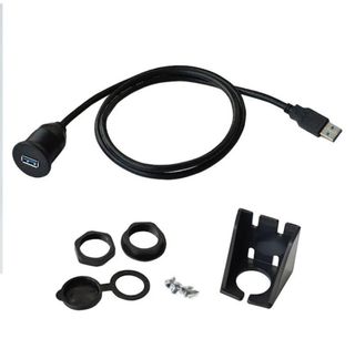 Adaptador USB de montaje salpicadero