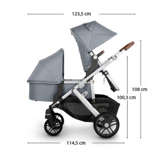 carro bebe rosa empolvado