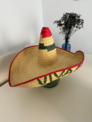 Sombrero mexicano auténtico 