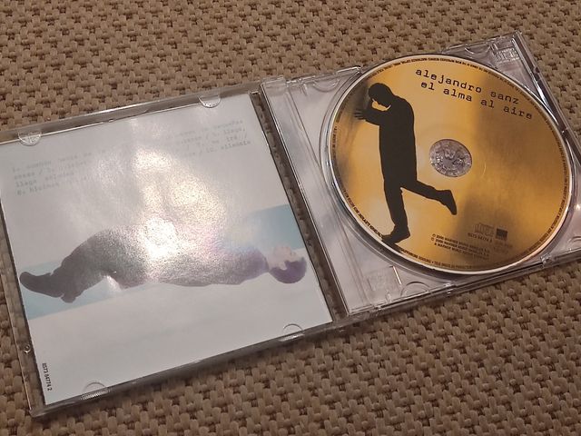 Alejandro Sanz El alma al aire CD