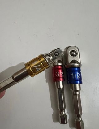 3 Adaptadores para vasos atornillador / taladro