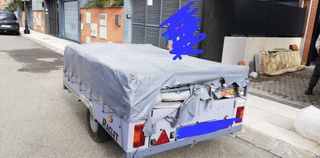 Remolque tienda de campaña