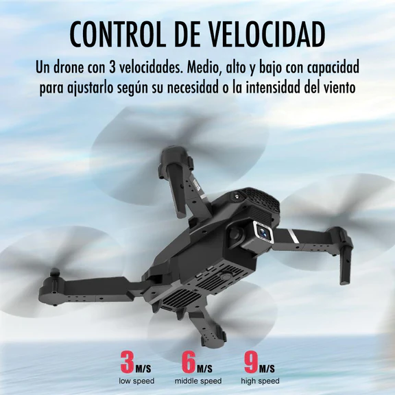 RC DRON ELS-25 Doble Cámara 4K HD