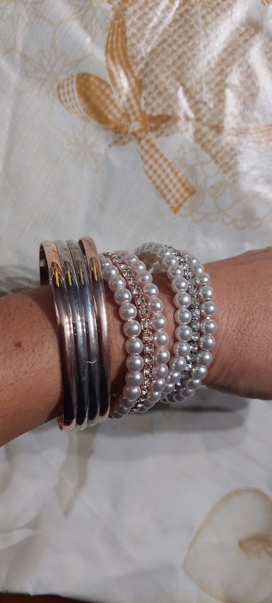 Braccialetti set bigiotteria 6 pezzi