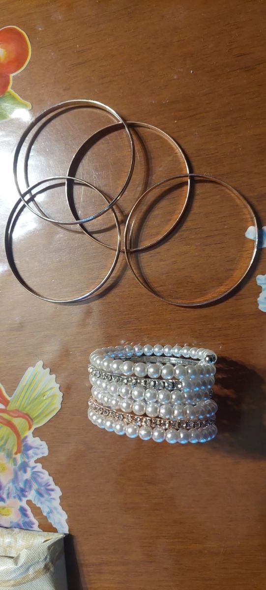 Braccialetti set bigiotteria 6 pezzi