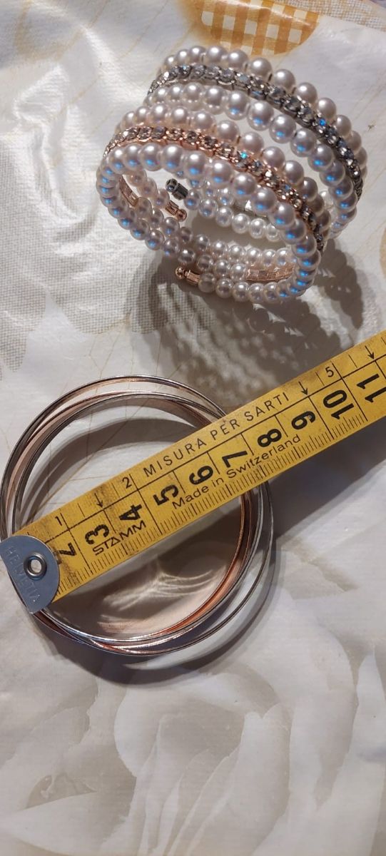 Braccialetti set bigiotteria 6 pezzi