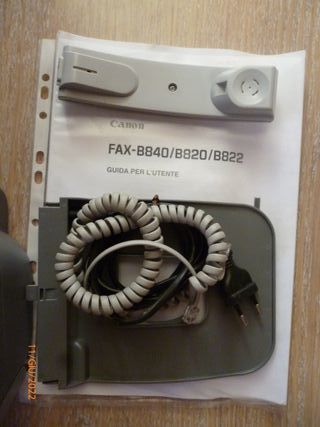 Fax- B840 CANON