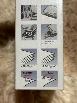 Grapadora y taladradora