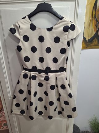 Vestido lunares Boboli talla 14