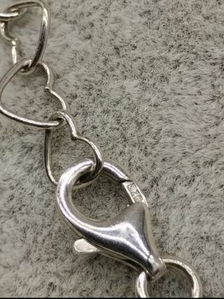 Collana argento 925 Love e cuori