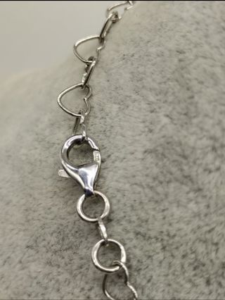 Collana argento 925 Love e cuori