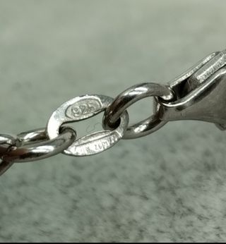 Collana argento 925 Love e cuori