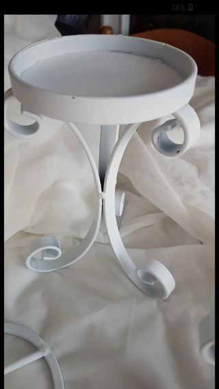 5 portacandele ferro matrimonio