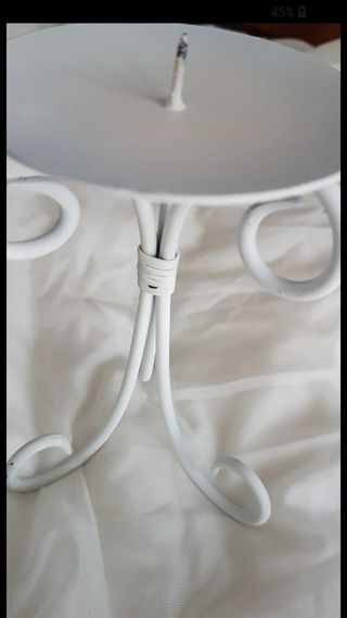 5 portacandele ferro matrimonio